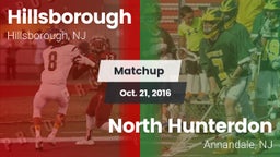 Matchup: Hillsborough vs. North Hunterdon  2016