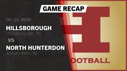 Recap: Hillsborough  vs. North Hunterdon  2016