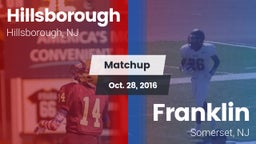 Matchup: Hillsborough vs. Franklin  2016