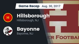Recap: Hillsborough  vs. Bayonne  2017