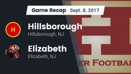 Recap: Hillsborough  vs. Elizabeth  2017
