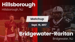 Matchup: Hillsborough vs. Bridgewater-Raritan  2017