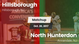 Matchup: Hillsborough vs. North Hunterdon  2017