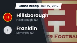 Recap: Hillsborough  vs. Franklin  2017