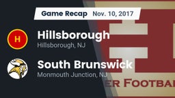 Recap: Hillsborough  vs. South Brunswick  2017