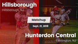 Matchup: Hillsborough vs. Hunterdon Central  2018