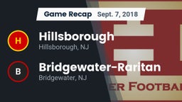 Recap: Hillsborough  vs. Bridgewater-Raritan  2018