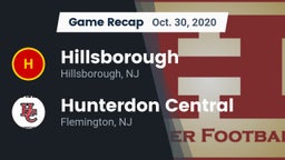 Recap: Hillsborough  vs. Hunterdon Central  2020