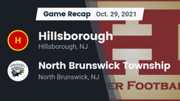 Recap: Hillsborough  vs. North Brunswick Township  2021