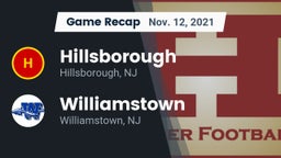 Recap: Hillsborough  vs. Williamstown  2021