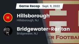 Recap: Hillsborough  vs. Bridgewater-Raritan  2022