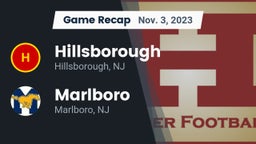 Recap: Hillsborough  vs. Marlboro  2023