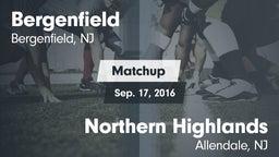 Matchup: Bergenfield vs. Northern Highlands  2016