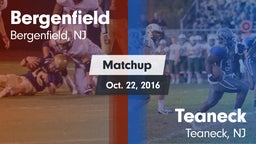 Matchup: Bergenfield vs. Teaneck  2016