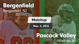 Matchup: Bergenfield vs. Pascack Valley  2016