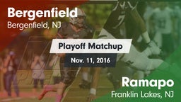Matchup: Bergenfield vs. Ramapo  2016