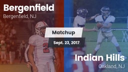 Matchup: Bergenfield vs. Indian Hills  2017