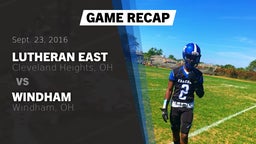 Recap: Lutheran East  vs. Windham  2016