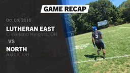 Recap: Lutheran East  vs. North  2016