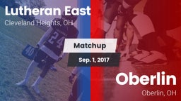 Matchup: Lutheran East vs. Oberlin  2017
