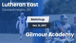 Matchup: Lutheran East vs. Gilmour Academy  2017