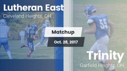 Matchup: Lutheran East vs. Trinity  2017