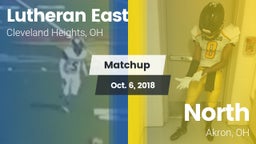Matchup: Lutheran East vs. North  2018