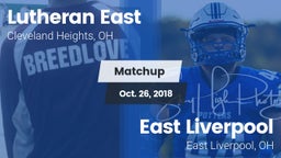 Matchup: Lutheran East vs. East Liverpool  2018