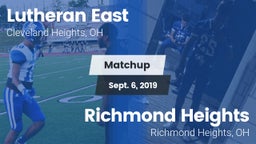 Matchup: Lutheran East vs. Richmond Heights  2019