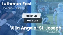 Matchup: Lutheran East vs. Villa Angela-St. Joseph  2019