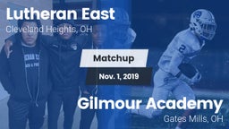 Matchup: Lutheran East vs. Gilmour Academy  2019