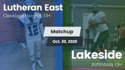 Matchup: Lutheran East vs. Lakeside  2020