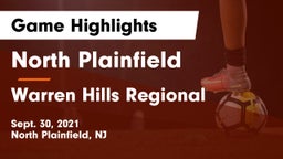 North Plainfield  vs Warren Hills Regional  Game Highlights - Sept. 30, 2021