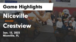 Niceville  vs Crestview  Game Highlights - Jan. 13, 2023
