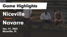 Niceville  vs Navarre  Game Highlights - Jan. 21, 2023