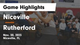 Niceville  vs Rutherford  Game Highlights - Nov. 30, 2023