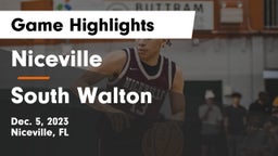 Niceville  vs South Walton  Game Highlights - Dec. 5, 2023