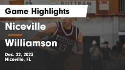 Niceville  vs Williamson  Game Highlights - Dec. 22, 2023