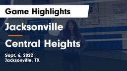 Jacksonville  vs Central Heights  Game Highlights - Sept. 6, 2022