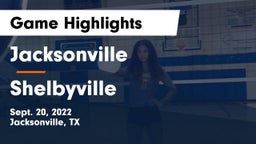 Jacksonville  vs Shelbyville  Game Highlights - Sept. 20, 2022