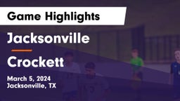 Jacksonville  vs Crockett Game Highlights - March 5, 2024