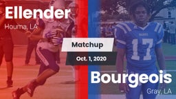 Matchup: Ellender vs. Bourgeois  2020