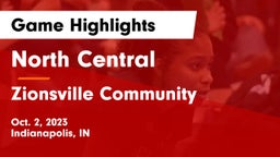 North Central  vs Zionsville Community  Game Highlights - Oct. 2, 2023