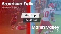 Matchup: American Falls High vs. Marsh Valley  2019