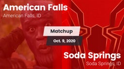Matchup: American Falls High vs. Soda Springs  2020