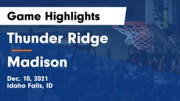 Thunder Ridge  vs Madison  Game Highlights - Dec. 10, 2021