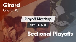 Matchup: Girard vs. Sectional Playoffs 2016