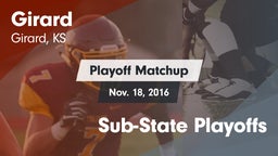 Matchup: Girard vs. Sub-State Playoffs 2016