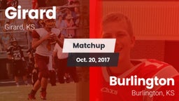 Matchup: Girard  vs. Burlington  2017