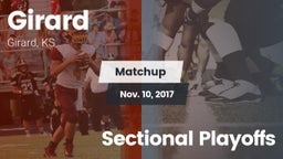 Matchup: Girard  vs. Sectional Playoffs 2017